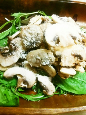 簡単！イタリアンなマッシュルームサラダ♪