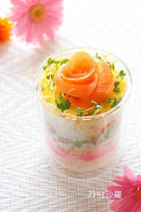 簡単♪混ぜるだけ✿ちらし寿司カップ✿