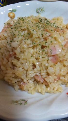 とっても簡単バター醤油チャーハン