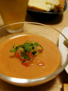 ガスパッチョ（トマトの冷製スープ）