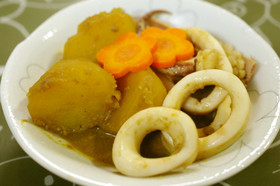 大根より美味しい！イカじゃがいも