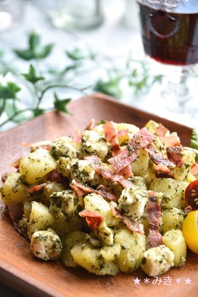 ジェノベーゼポテト♡