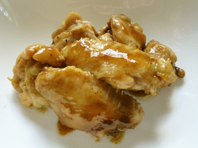 鶏手羽のオイスターソース煮