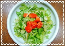 ピリ辛旨っ♪チョレギ風サラダ(^O^)