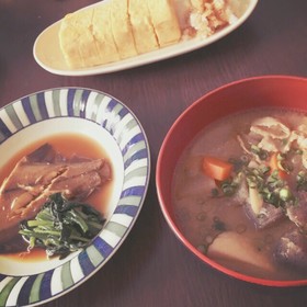 《簡単和食》白味噌入り豚汁