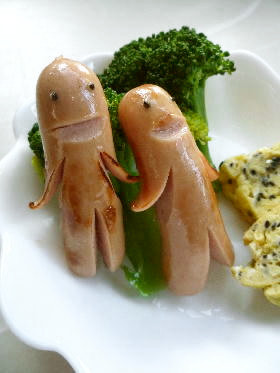 われわれは宇宙人だ…宇宙人ウインナー★