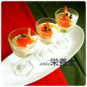 ★簡単絶品本格的♪温玉お野菜カクテル