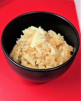 作業時間5分!?簡単 筍ごはん