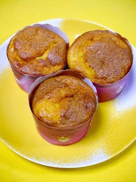 大人スイーツ！もこもこバナナマフィン