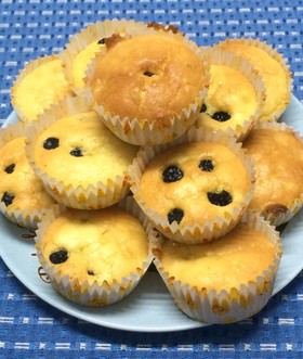 ブルーベリーカップケーキ