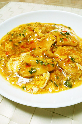 鶏むね肉の酸辣煮込み