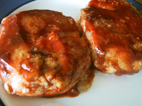 豆腐とおからとツナのハンバーグ