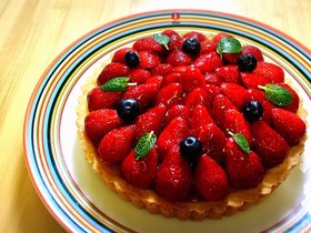 苺のタルト（アーモンドクリーム編）