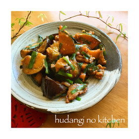 焼肉のタレで＊夏野菜たっぷり炒め