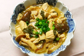 ヘルシー♡鶏ささみときのこの和風レモン煮