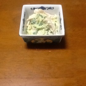 鶏ささみとかいわれ大根の☆柚子胡椒和え