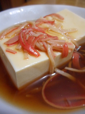 温奴のかにかまあんかけ