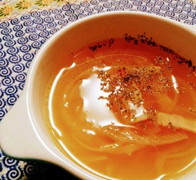 ☆5分で完成☆オニオンコンソメスープ