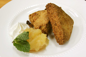 ヘルシーなのに美味しい！塩糀のスコーン