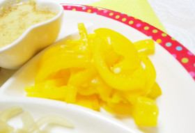 お弁当・副菜に＊パプリカのソテー