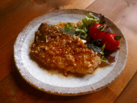 ブリのスタミナステーキ♪