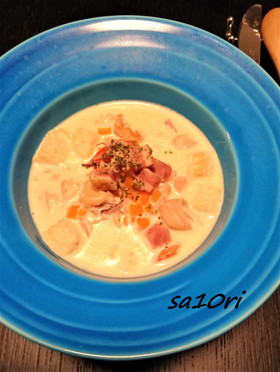 本格！濃厚！クラムチャウダー