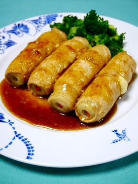 簡単！ちくわのチーズマキマキ