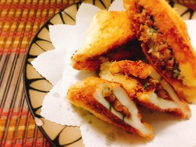 母直伝！納豆はんぺんフライ☆