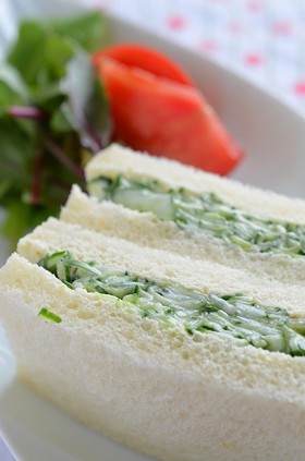 簡単！サンドイッチの基本･きゅうりサンド