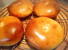 バーガー用プレーンベーグル