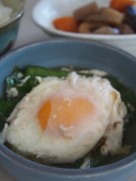 卵とろ〜り♡さやえんどうの煮物