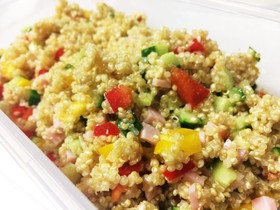 ニュージーランド産パプリカのキヌアサラダ