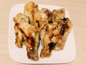 鶏手羽元の香味焼き　~魚焼きグリルで~