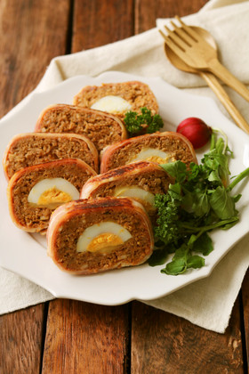 フライパンミートローフ