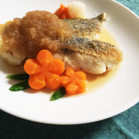 生姜香る、鱈のみぞれかけ！