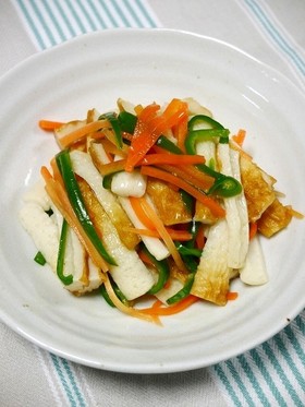 レンジで簡単！シャンタンちくわ