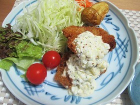 鱈フライ～タルタルソース添え