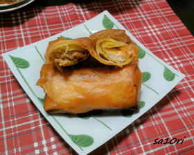 予備加熱不要！すぐ作れるキャベツの春巻き