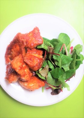 揚げない！スパイス香るノンフライドチキン