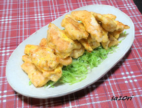 ヘルシー！しっとりささみのピカタ！