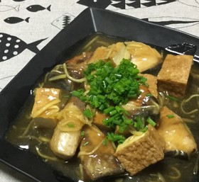 ブリ&厚揚げの☆生姜あんかけ