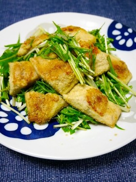 LDL対策！焼きアジフライわさび檸檬醤油