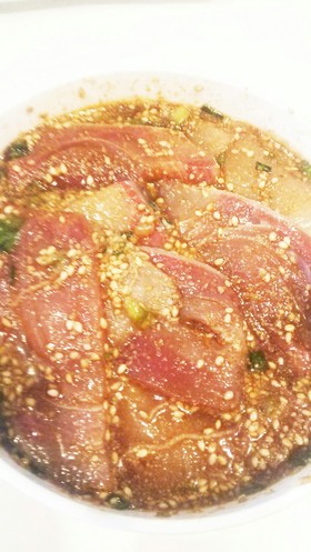 簡単☆博多の味！ごまぶりの漬け