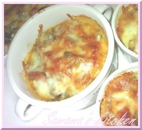 なすトマ☆チーズ焼き