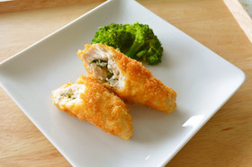 ささみの梅じそフライ