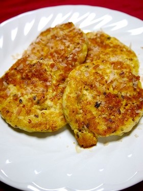 ヘルシー！ぶり豆腐ハンバーグ