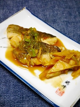 簡単！鱈と白舞茸の照り煮