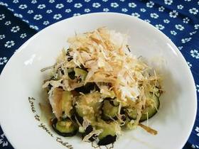 博多屋台裏メニュー♪なすの塩もみ