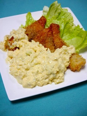 節約！海老フライもどき(タルタル作り～)