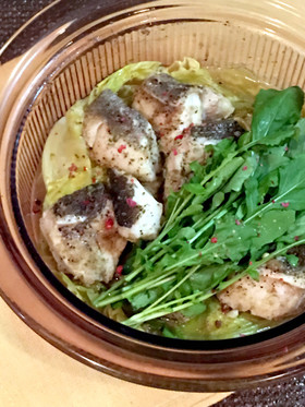 簡単アクアパッツァ風♪鱈の白ワイン蒸し